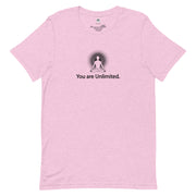 "You Are Unlimited" Positive Thought Brand Unisex T-Shirt (Black Graphic)