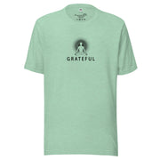 "GRATEFUL" Positive Thought Brand Unisex T-Shirt (Black Graphic)