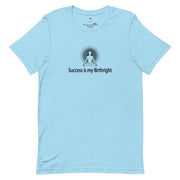 "Success is my Birthright" Positive Thought Brand Unisex T-Shirt (Black Graphic)