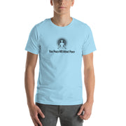 "Your Peace Will Attract Peace" Positive Thought Brand Unisex T-Shirt (Black Graphic)