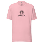 "GRATEFUL" Positive Thought Brand Unisex T-Shirt (Black Graphic)