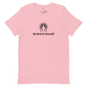 "Be kind to Yourself" Positive Thought Brand Unisex T-Shirt (Black Image)
