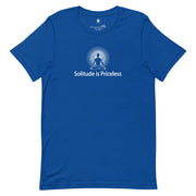 "Solitude is Priceless" Positive Thought Brand Unisex T-Shirt (Black Graphic)