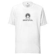 "GRATEFUL" Positive Thought Brand Unisex T-Shirt (Black Graphic)