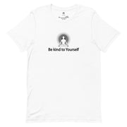 "Be kind to Yourself" Positive Thought Brand Unisex T-Shirt (Black Image)