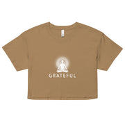 "GRATEFUL" Positive Thought Brand Women’s Crop Top