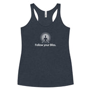 "Follow Your Bliss" Positive Thought Brand Women's Racerback Tank