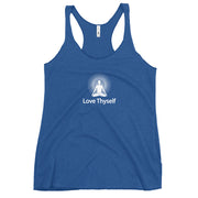 "Love Thyself" Positive Thought Brand Women's Racerback Tank