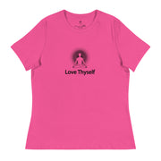 "Love Thyself" Positive Thought Brand Women's Relaxed T-Shirt