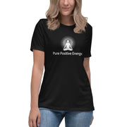 "Pure Positive Energy" Positive Thought Brand Women's Relaxed T-Shirt