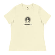 "THANKFUL" Positive Thought Brand Women's Relaxed T-Shirt