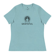 "GRATEFUL" Positive Thought Brand Women's Relaxed T-Shirt