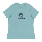 "Love Thyself" Positive Thought Brand Women's Relaxed T-Shirt