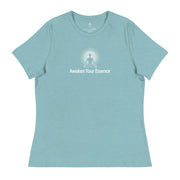 "Awaken Your Essence" Positive Thought Brand Women's Relaxed T-Shirt