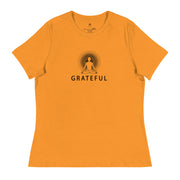 "GRATEFUL" Positive Thought Brand Women's Relaxed T-Shirt