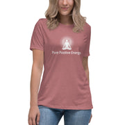 "Pure Positive Energy" Positive Thought Brand Women's Relaxed T-Shirt