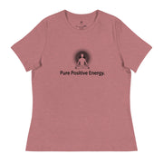 "Pure Positive Energy" Positive Thought Brand Women's Relaxed T-Shirt
