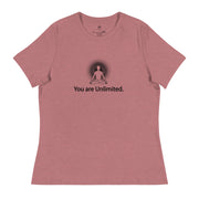 "You are Unlimited" Positive Thought Brand Women's Relaxed T-Shirt