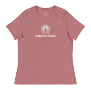 "Awaken Your Essence" Positive Thought Brand Women's Relaxed T-Shirt