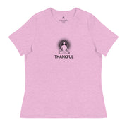 "THANKFUL" Positive Thought Brand Women's Relaxed T-Shirt