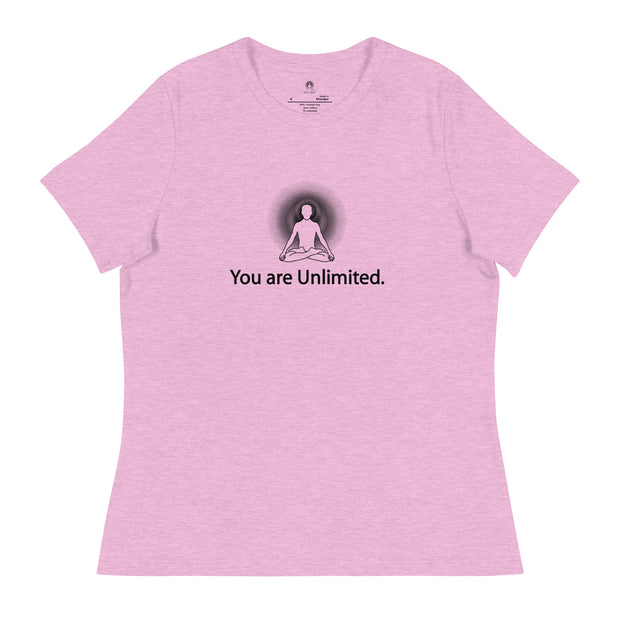 "You are Unlimited" Positive Thought Brand Women's Relaxed T-Shirt
