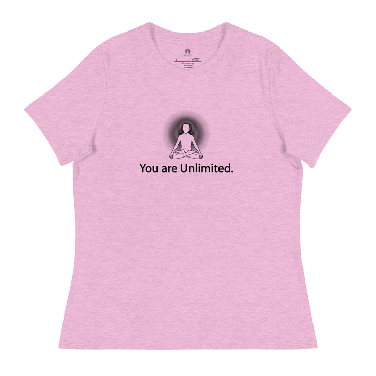 "You are Unlimited" Positive Thought Brand Women's Relaxed T-Shirt