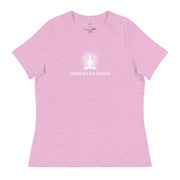 "Everything it is as it should be" Positive Thought Brand Women's Relaxed T-Shirt (White Graphic)