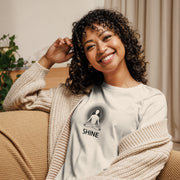 "SHINE" Positive Thought Brand Women's Relaxed T-Shirt