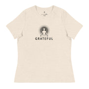 "GRATEFUL" Positive Thought Brand Women's Relaxed T-Shirt