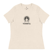 "THANKFUL" Positive Thought Brand Women's Relaxed T-Shirt