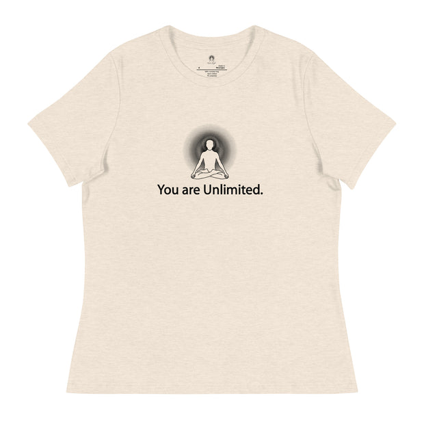 "You are Unlimited" Positive Thought Brand Women's Relaxed T-Shirt