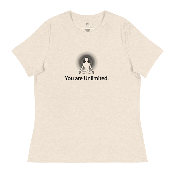 "You are Unlimited" Positive Thought Brand Women's Relaxed T-Shirt