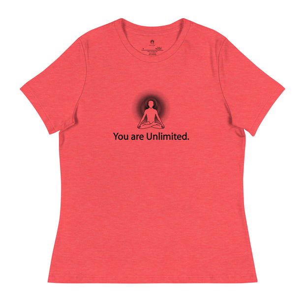 "You are Unlimited" Positive Thought Brand Women's Relaxed T-Shirt