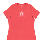 "Awaken Your Essence" Positive Thought Brand Women's Relaxed T-Shirt
