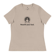"Nourish Your Soul" Positive Thought Brand Women's Relaxed T-Shirt