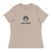 "Love Thyself" Positive Thought Brand Women's Relaxed T-Shirt