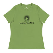 "Leverage Your Mind" Positive Thought Brand Women's Relaxed T-Shirt