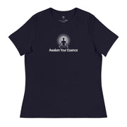 "Awaken Your Essence" Positive Thought Brand Women's Relaxed T-Shirt