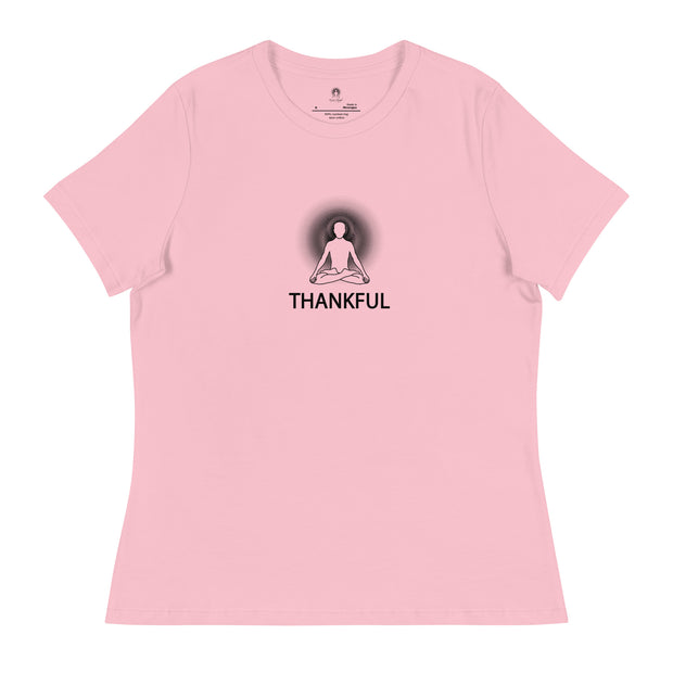 "THANKFUL" Positive Thought Brand Women's Relaxed T-Shirt
