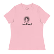 "Love Thyself" Positive Thought Brand Women's Relaxed T-Shirt