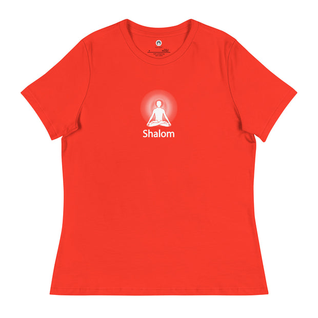 "Shalom" Positive Thought Brand Women's Relaxed T-Shirt