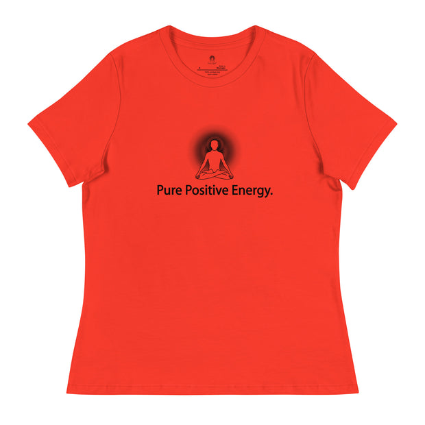 "Pure Positive Energy" Positive Thought Brand Women's Relaxed T-Shirt