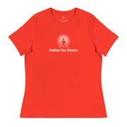 "Awaken Your Essence" Positive Thought Brand Women's Relaxed T-Shirt