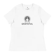 "GRATEFUL" Positive Thought Brand Women's Relaxed T-Shirt