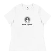 "Love Thyself" Positive Thought Brand Women's Relaxed T-Shirt